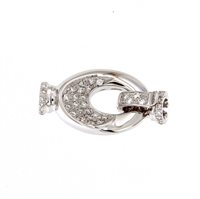 Closing ring Damiani Woman Classici Tradition in White Gold 81038311 - 81038311